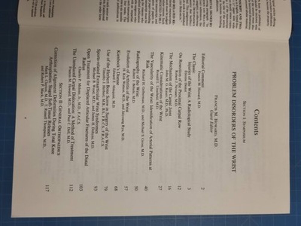 Clinical Orthopaedics Related Research Journal Number 202 January 1986 Book - Picture 5 of 7
